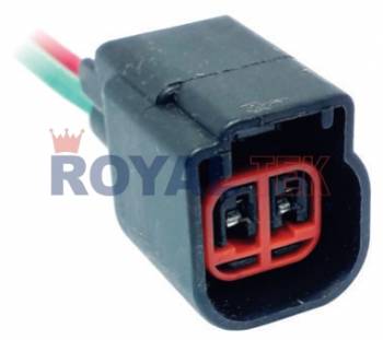 FICHA DE CONEXION ROYALTEK FICHA DE CONEXION ROYALTEK 2 (DOS) VIAS SENSOR ROTACION LINEA FORD FIESTA KA ECOSPORT - VENTA EN PAQUETES DE 5 UNIDADES ---